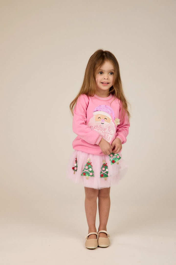 Kid's Sequin Christmas Tree Tutu