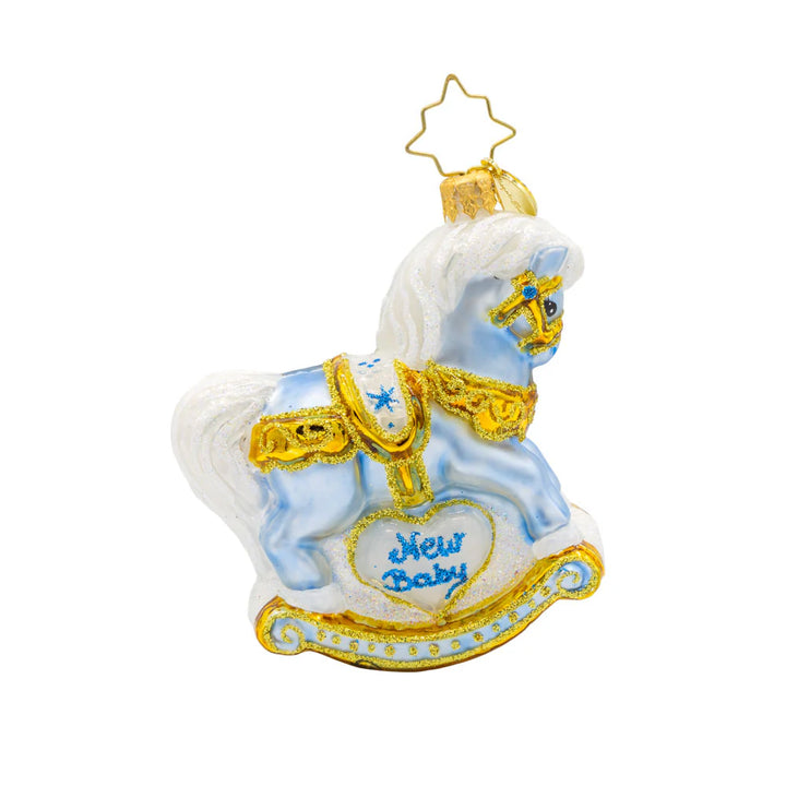 Christopher Radko Baby's First Foal Gem Ornament