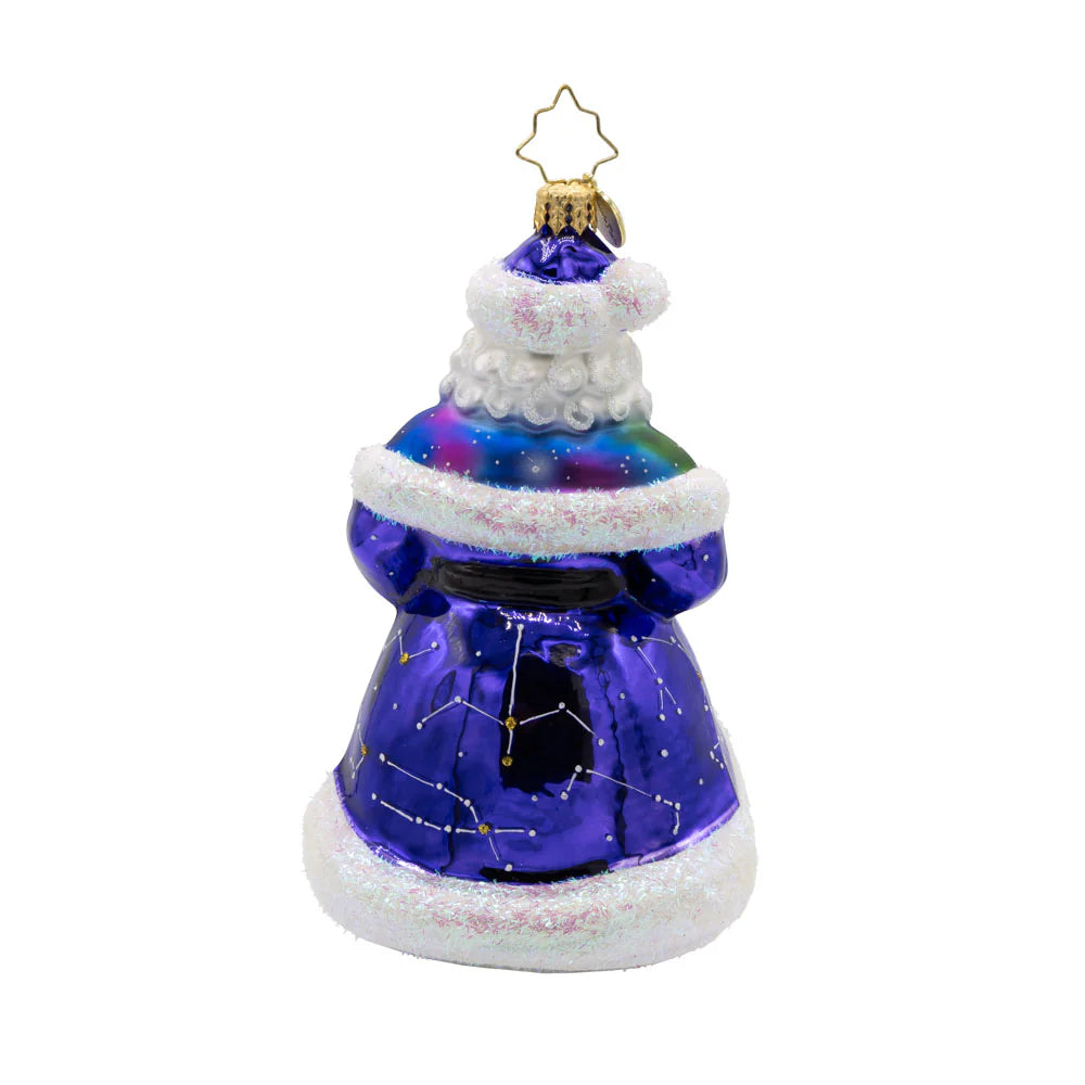 Christopher Radko Celestial Claus Ornament