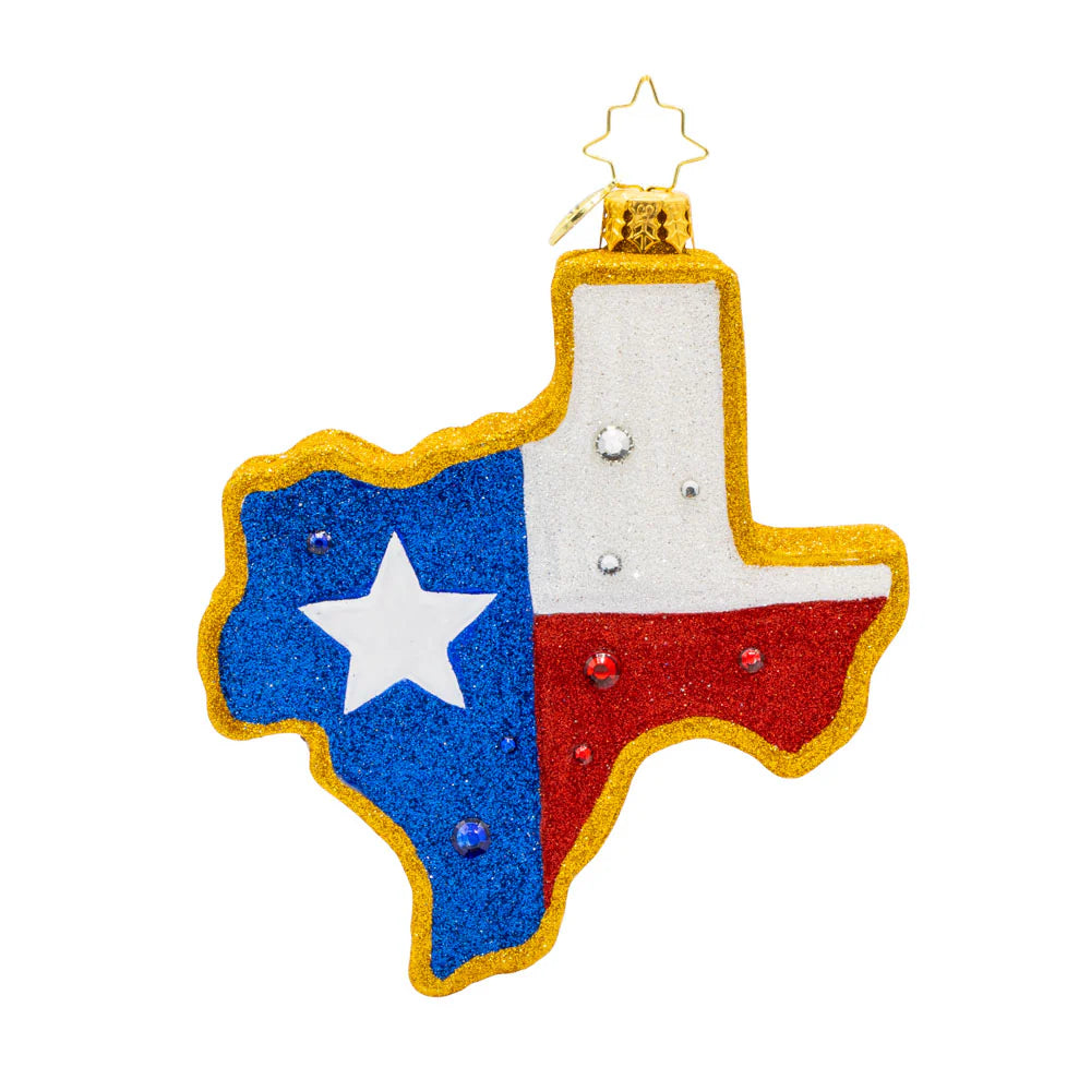 Christopher Radko Lone Star Pride Ornament