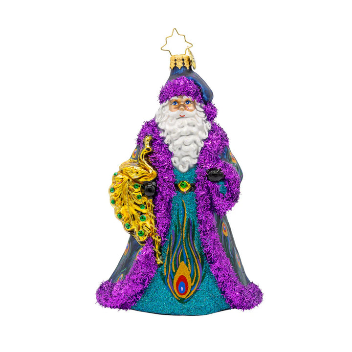Christopher Radko Peacock Splendor Ornament