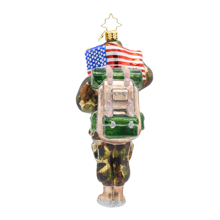 Christopher Radko Yuletide Trooper Ornament