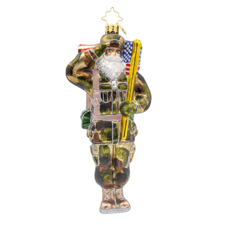 Christopher Radko Yuletide Trooper Ornament