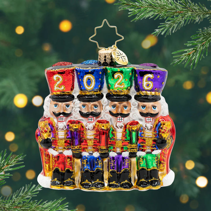 Christopher Radko 2026 Marching Guardians Gem Ornament