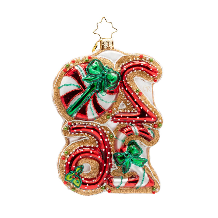 Christopher Radko Sweet Start to 2026 Ornament
