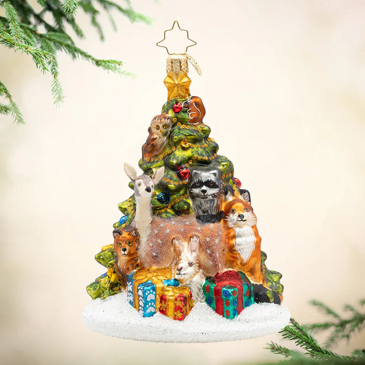 Christopher Radko Woodland Celebration Ornament