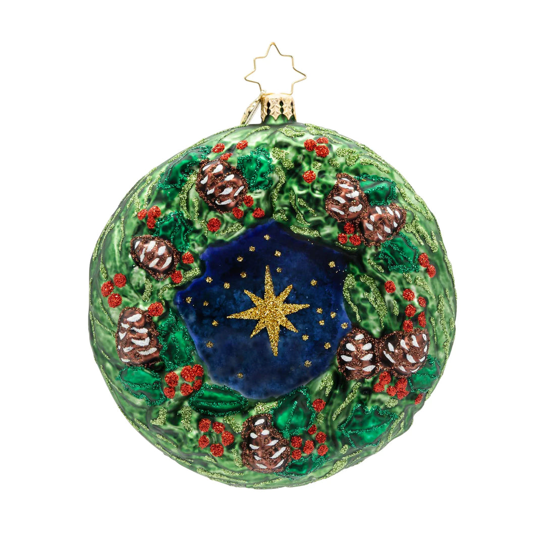 Christopher Radko Wreathful Wishes Ornament