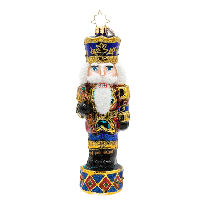 Christopher Radko Radiant Jewel Nutcracker Ornament