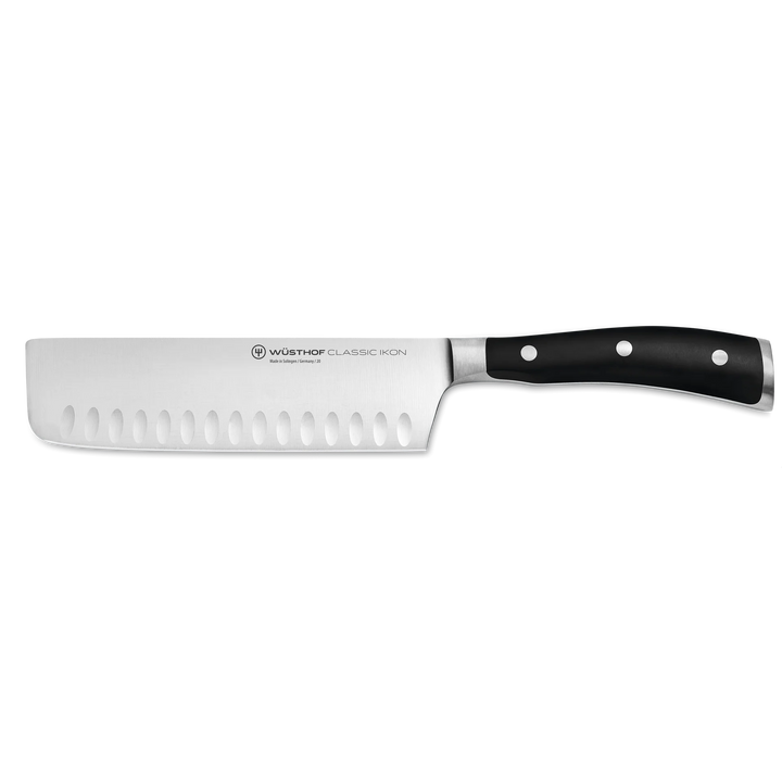 Wüsthof 7" Classic Ikon Hollow Edge Nakiri Knife