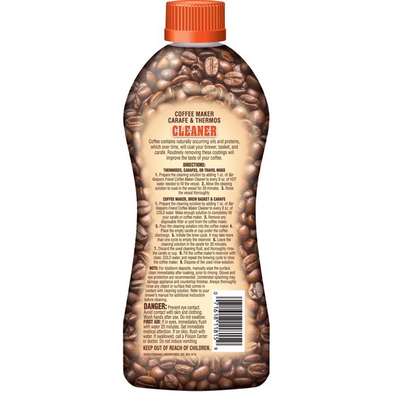 Bar Keeper's Friend Coffee Maker Cleaner