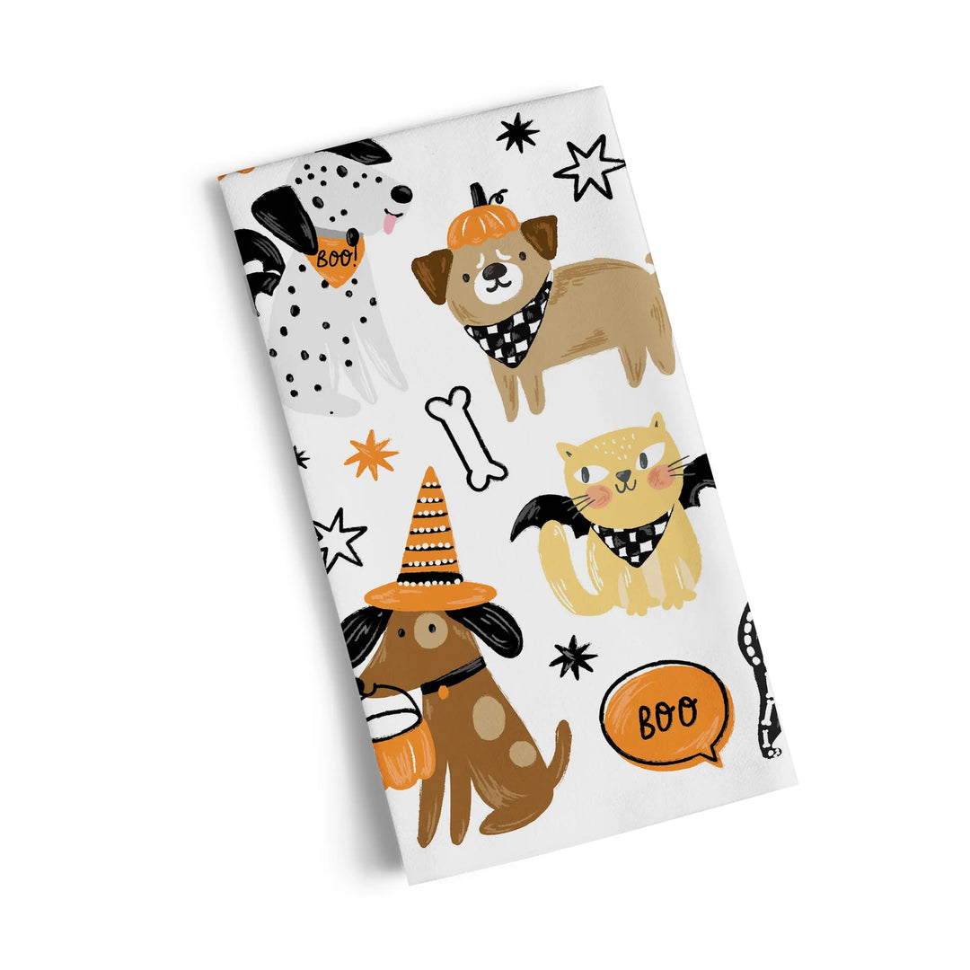 Werkeshoppe Pumpkin Patch Tea Towel