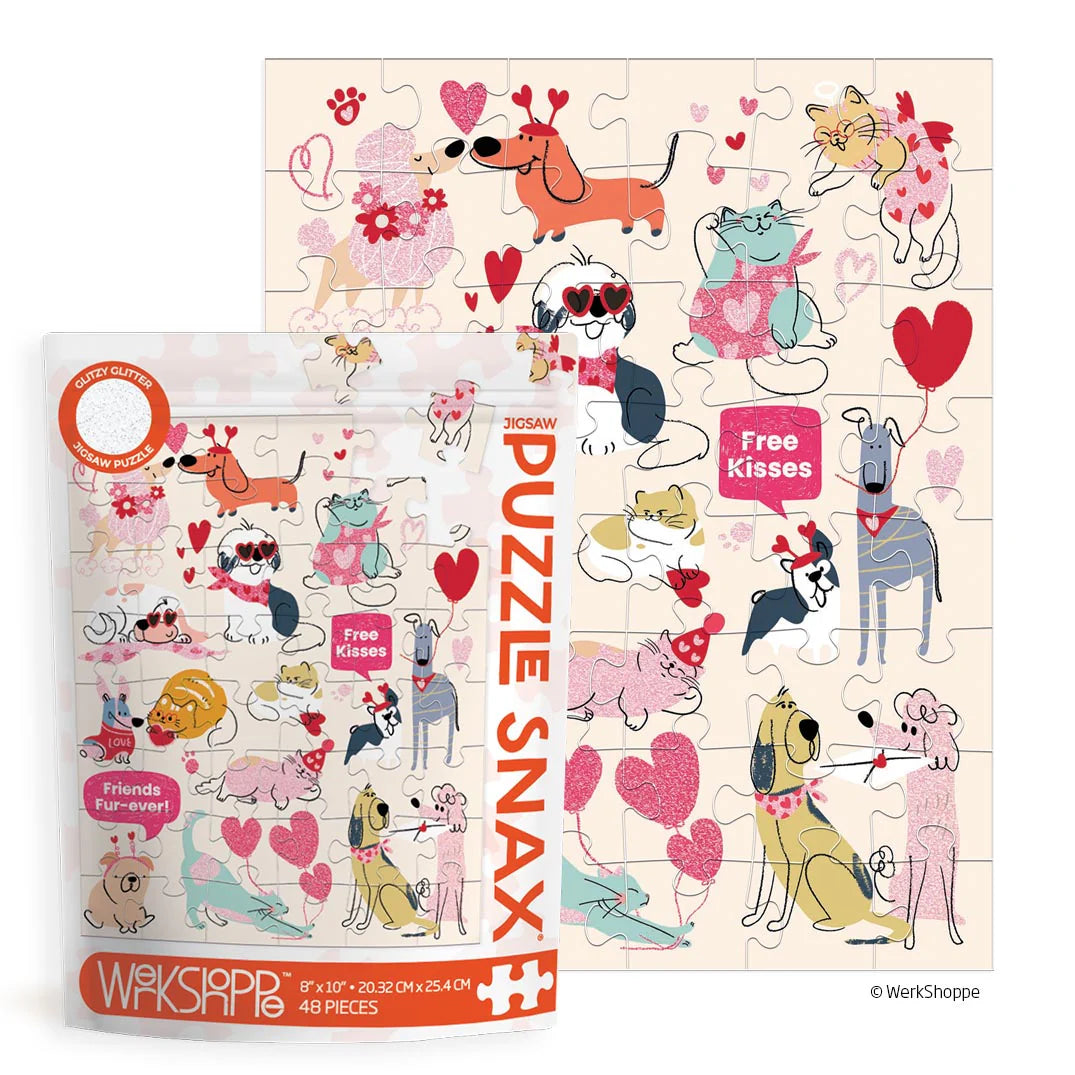 WerkShoppe Snax Size 48 Piece Jigsaw Puzzle