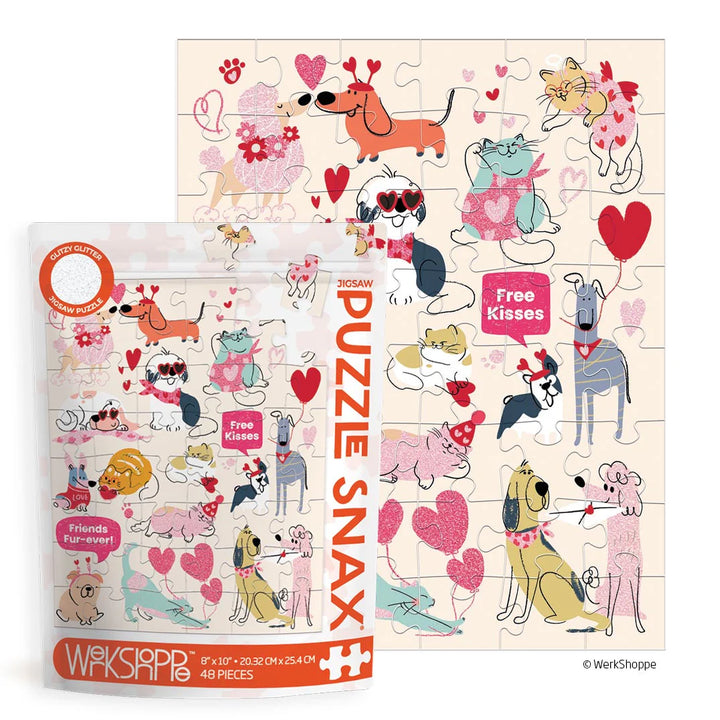 WerkShoppe Snax Size 48 Piece Jigsaw Puzzle