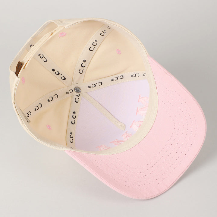 Fashion City "MAMA" Typographic Design Embroidery Baseball Cap