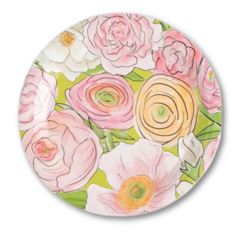 Fabuplates - Paper Salad Plates - Fabulous Floral