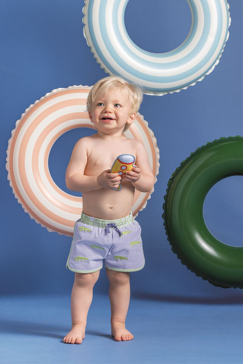 Boy's Gator Swim Trunks