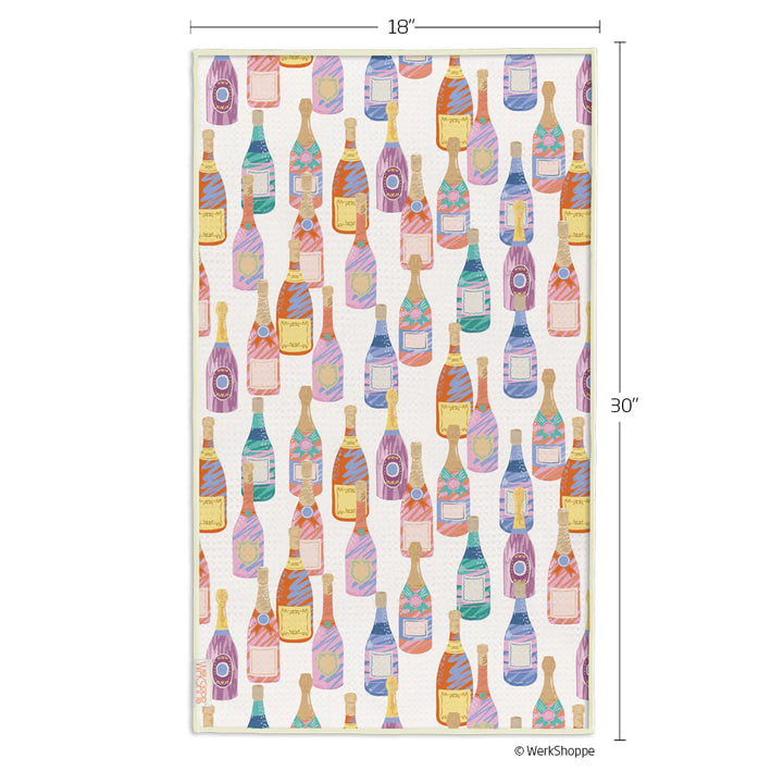 Werkshoppe Champs & Coupes Microfiber Kitchen Towel