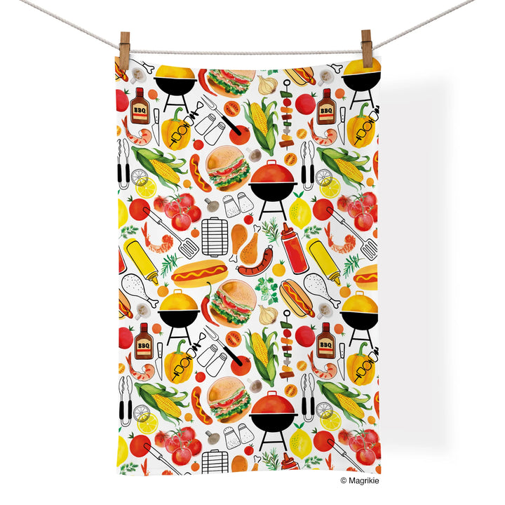 Werkshoppe BBQ Tea Towel
