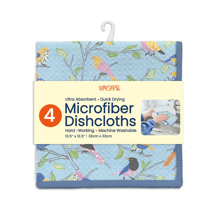 Werkshoppe Floral & Finch Microfiber Dishcloths