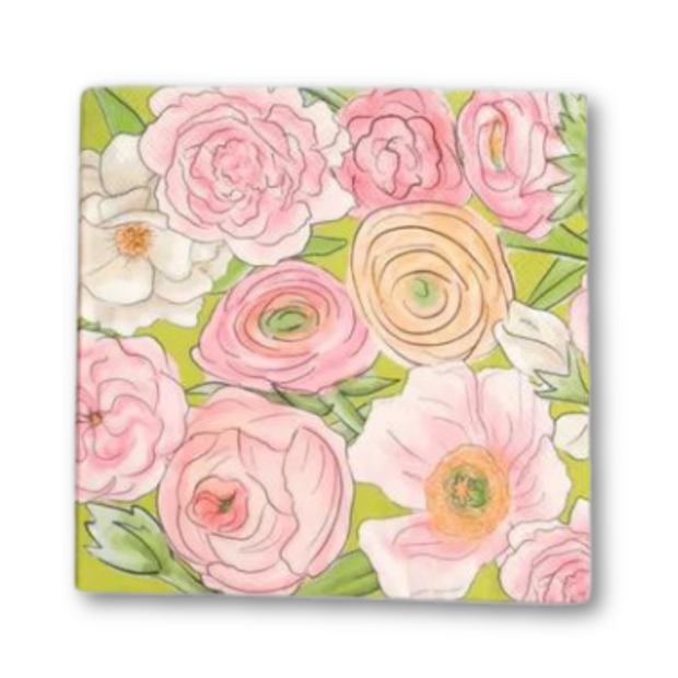 Fabuplates - Paper Luncheon Napkins - Fabulous Floral