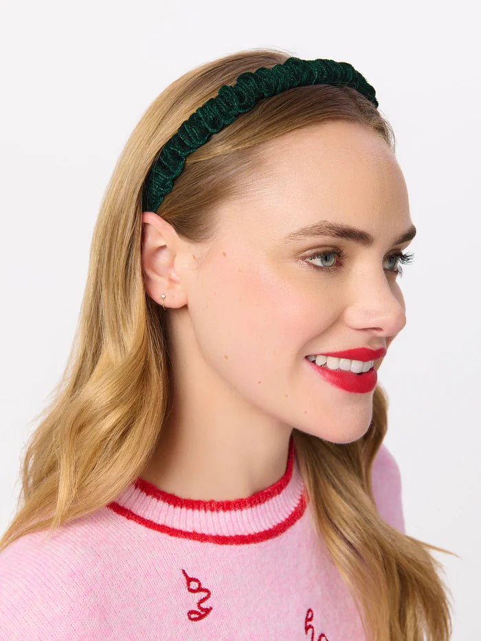 Shiraleah Velvet Scrunch Headband