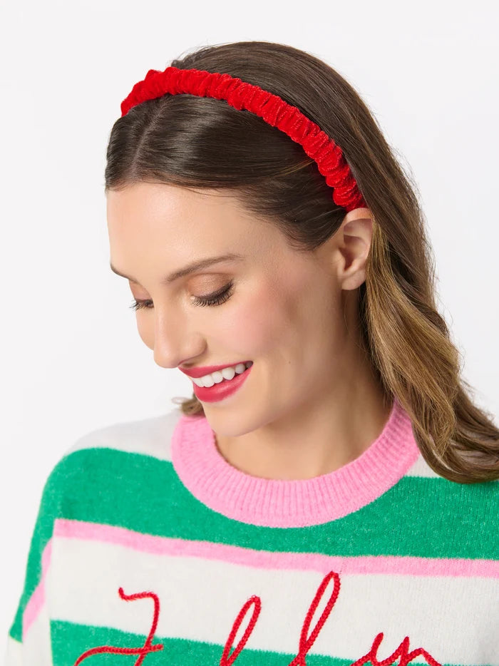 Shiraleah Velvet Scrunch Headband