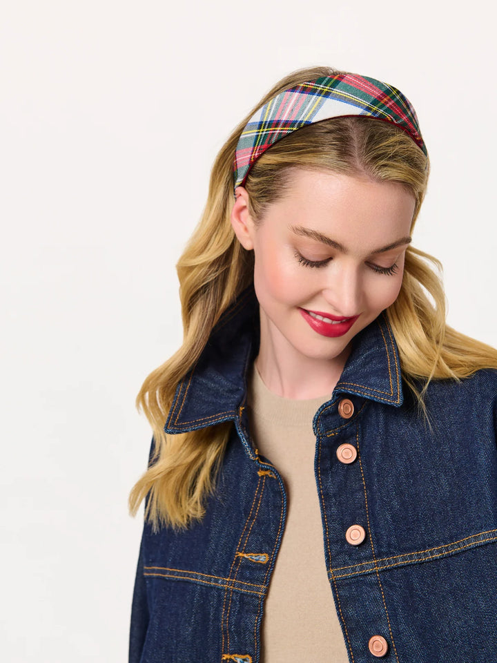 Shiraleah Plaid Wide Headband