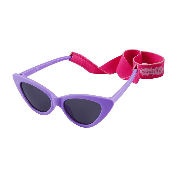 Baby Girls' Sunglass & Strap Set