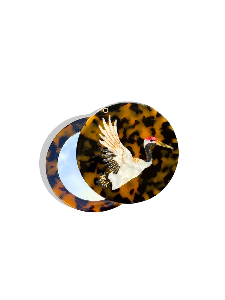 Solar Eclipse Compact Swivel Mirror