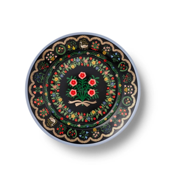Rifle Paper Co Rosette Porcelain Dessert Plate