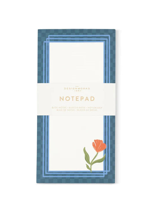 Floral List Notepad