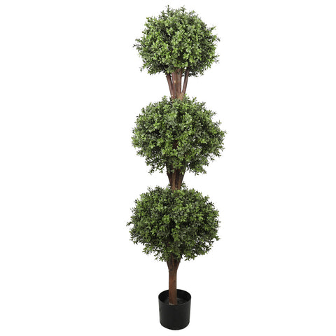 UV-Resistant Boxwood Ball Tree
