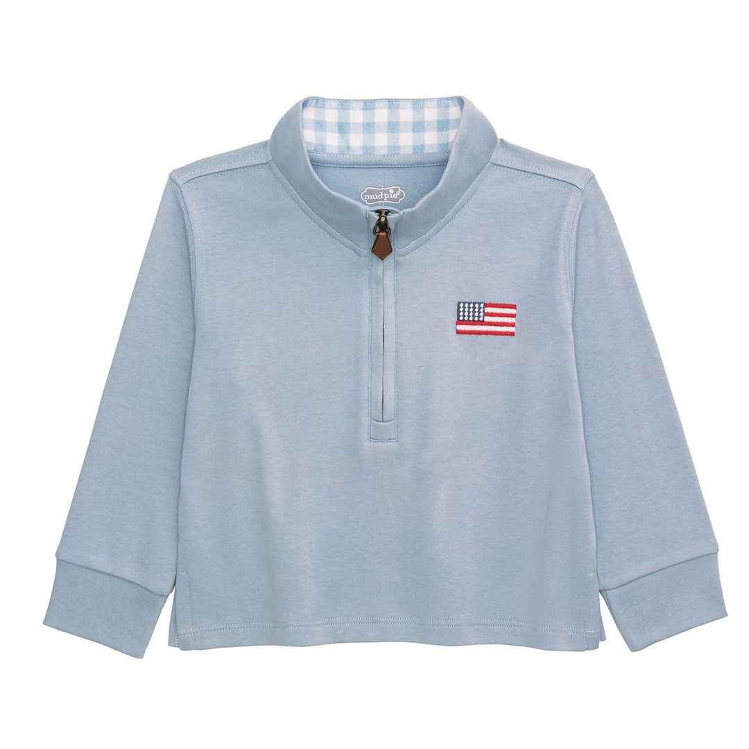 Kid's Flag Quarter Zip