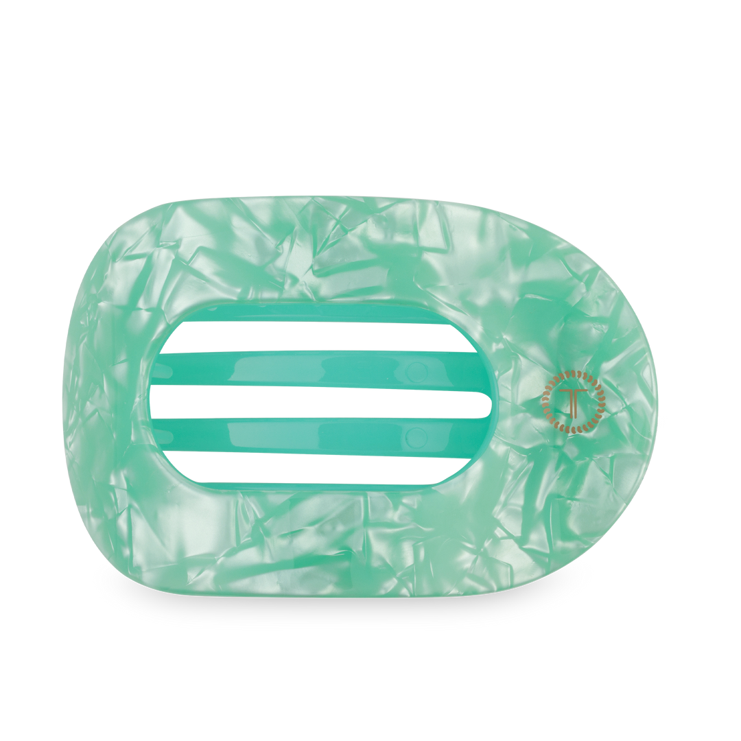 TELETIES Spring Splash Flat Round Hair Clip