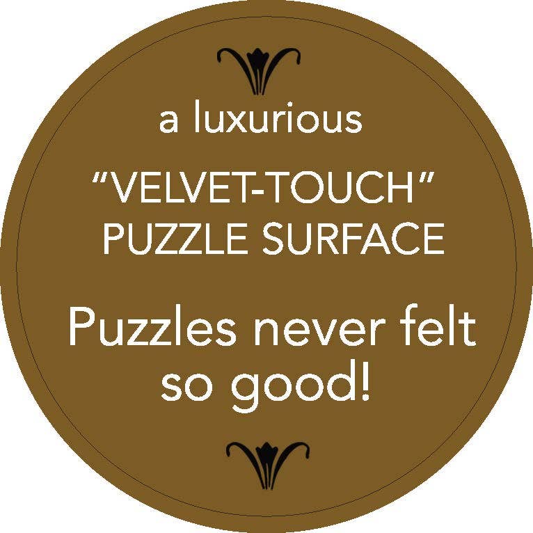 Art & Fable Velvet-Touch Jigsaw Puzzle Along the River