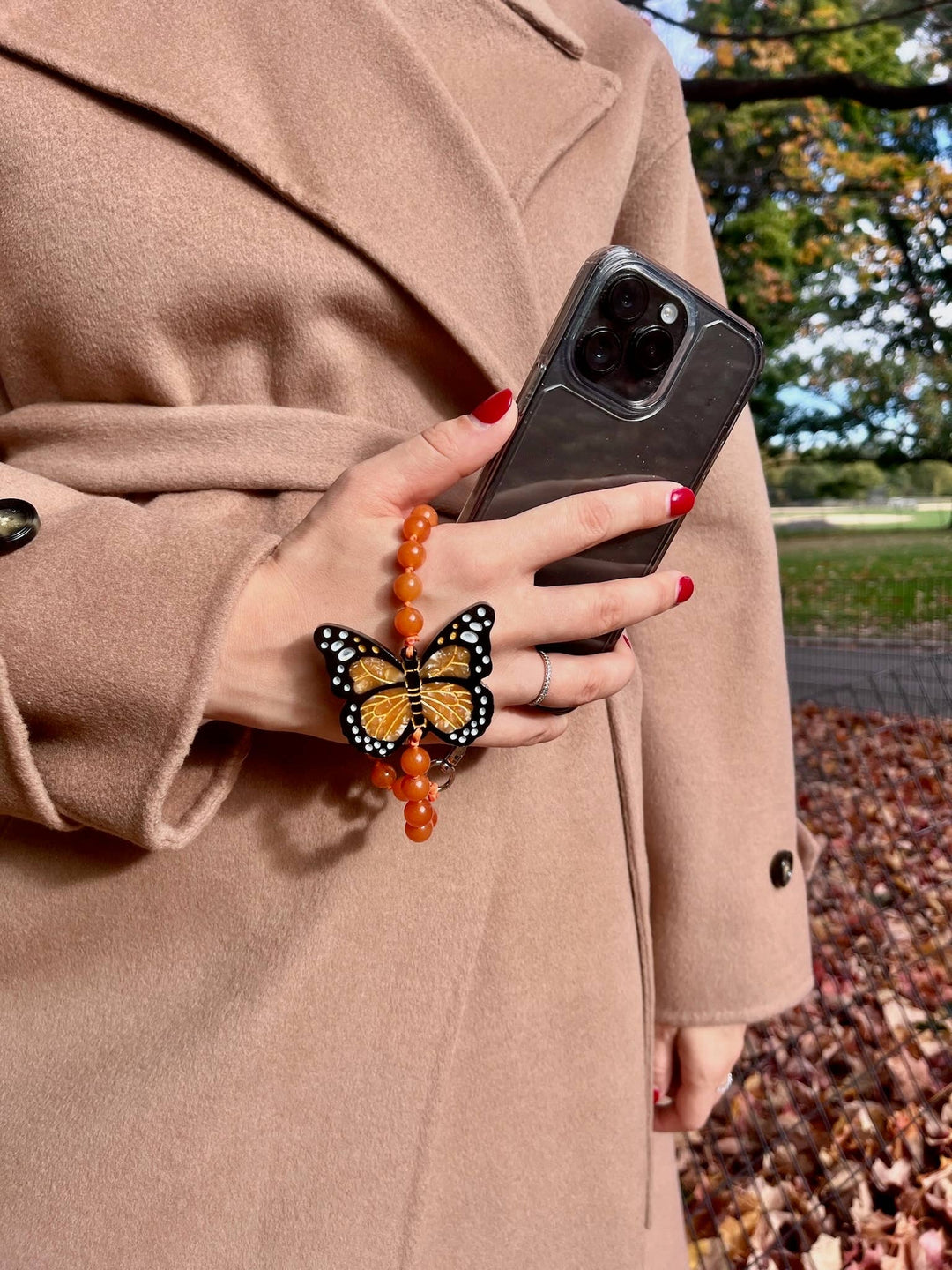 Solar Eclipse Phone Chain Bracelet