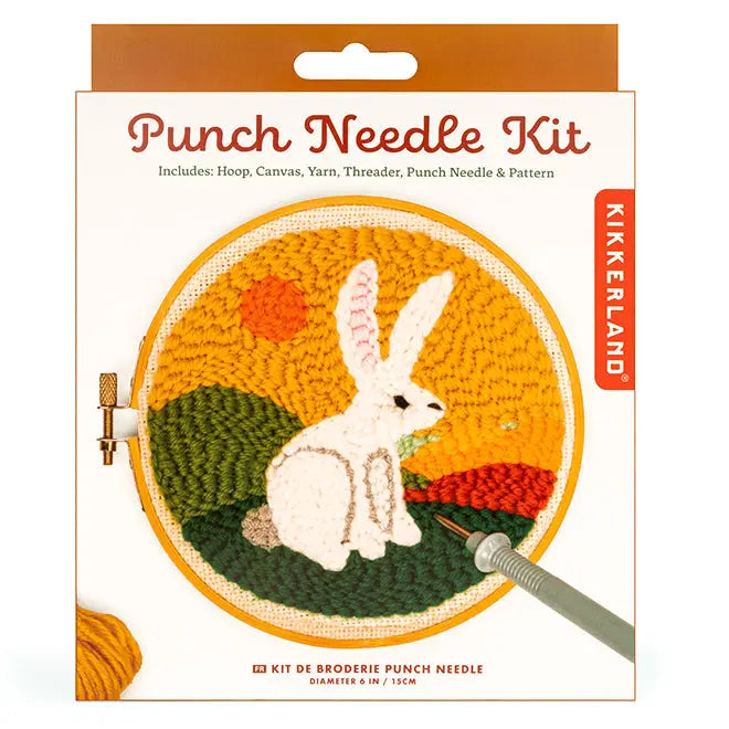 Kikkerland Design Punch Needle Kit