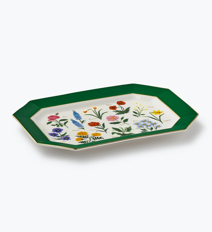 Rifle Paper Co. Garden Study Large Porcelain Serving Platter