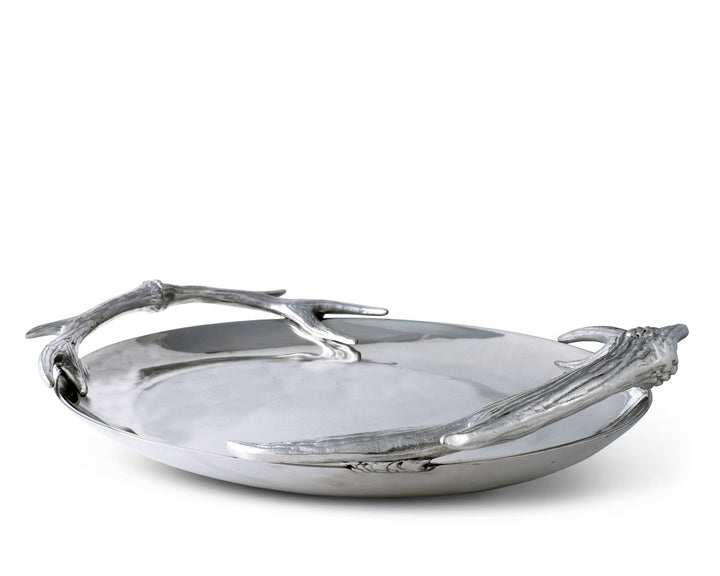 Arthur Court Antler Oval Platter