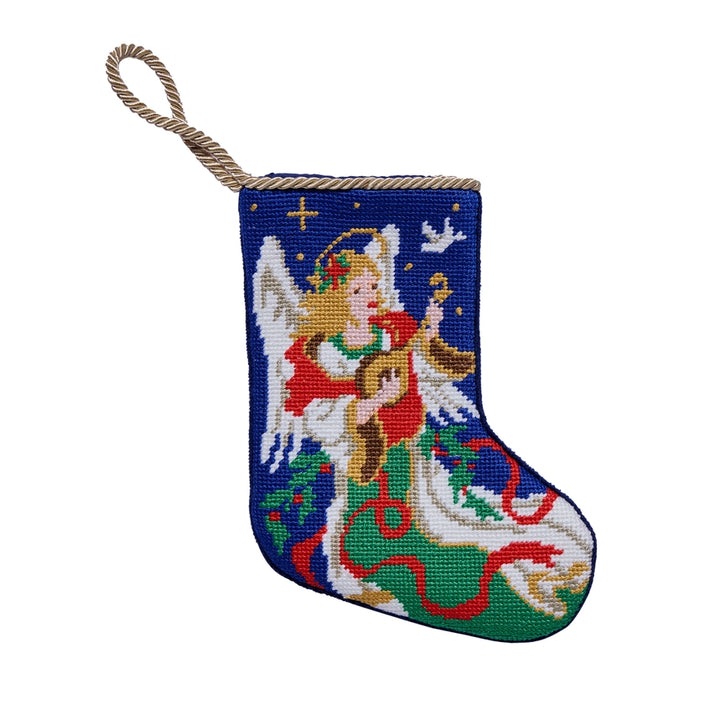 Peking Handicrafts Embroidered Mini Stocking