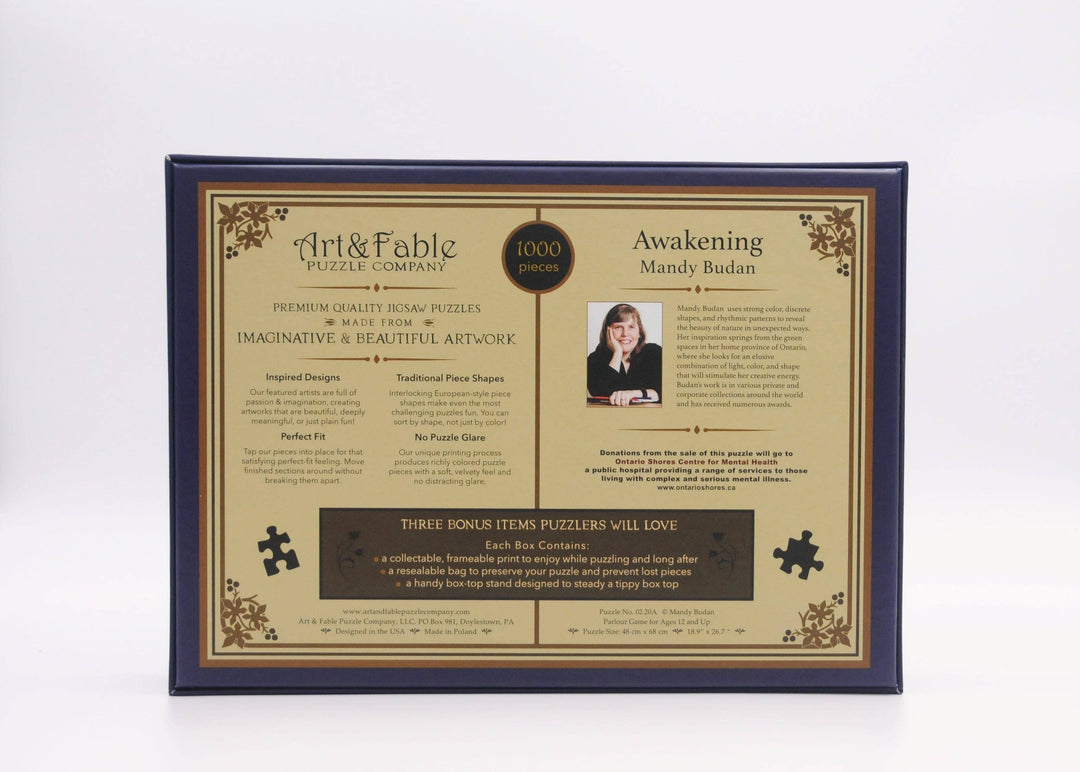 Art & Fable Velvet-Touch Jigsaw Puzzle Awakening