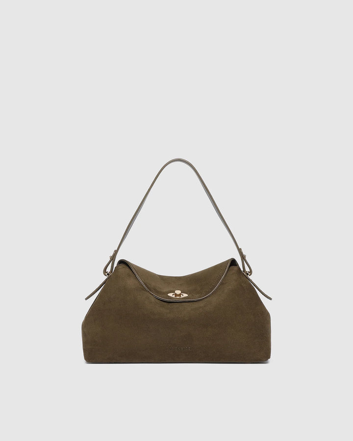 Louenhide Olive Nicole Suedette Handbag