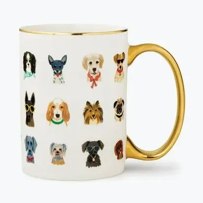 Rifle Paper Co. Dog Days Porcelain Mug