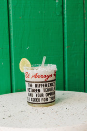 El Arroyo - Set of 4 Sign Acrylic Cups - Tequila Sunrise