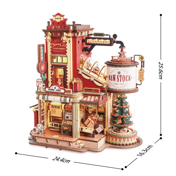 Robotime DIY Dream Factory Music Box