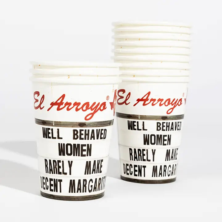 El Arroyo 12 oz Paper Party Cups