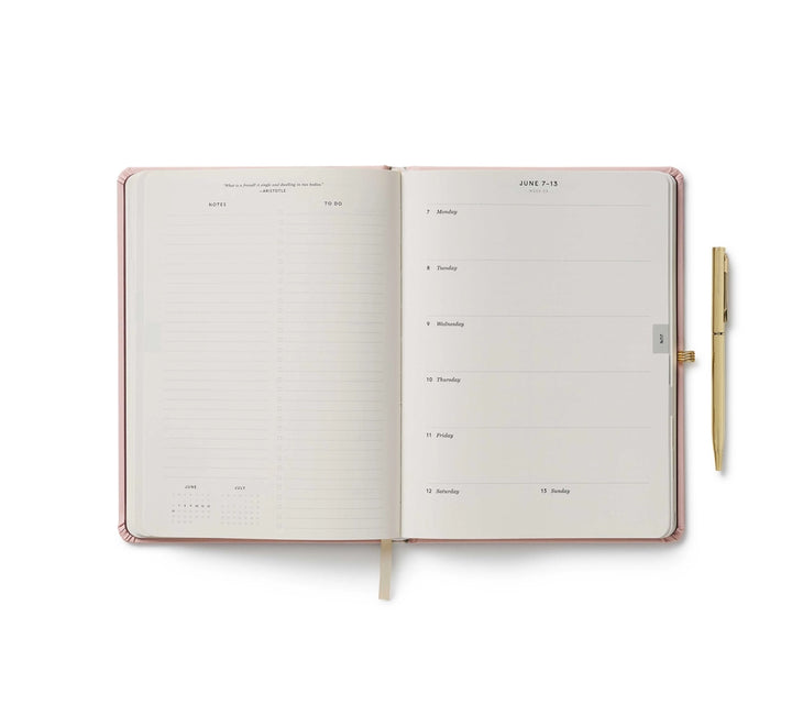 Rifle Paper Co. 2027 12-Month Hardcover Planner with Pen