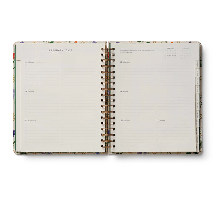 Rifle Paper Co. 2027 17-Month Academic Spiral Planner