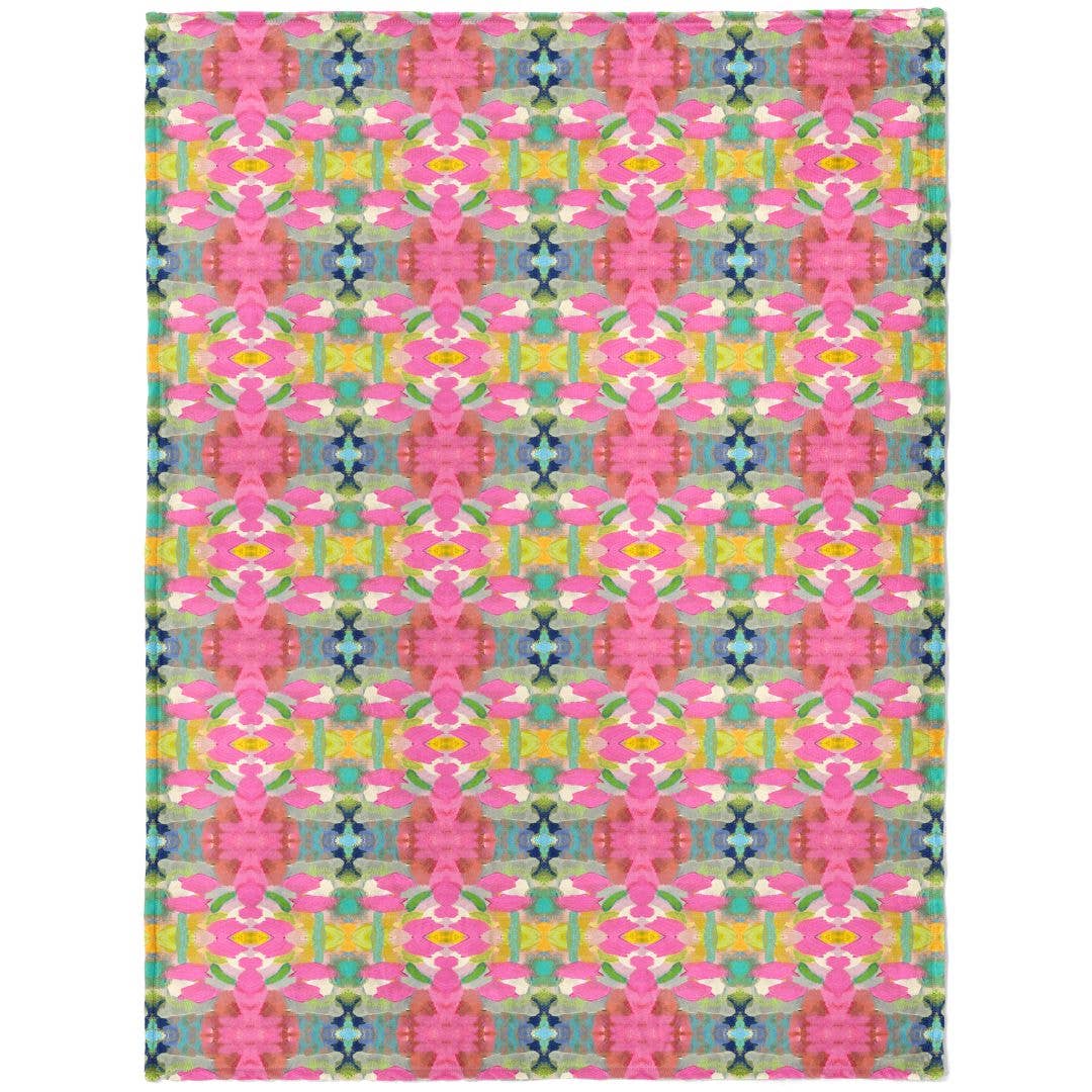 Laura Park Designs Fleece Throw Blanket