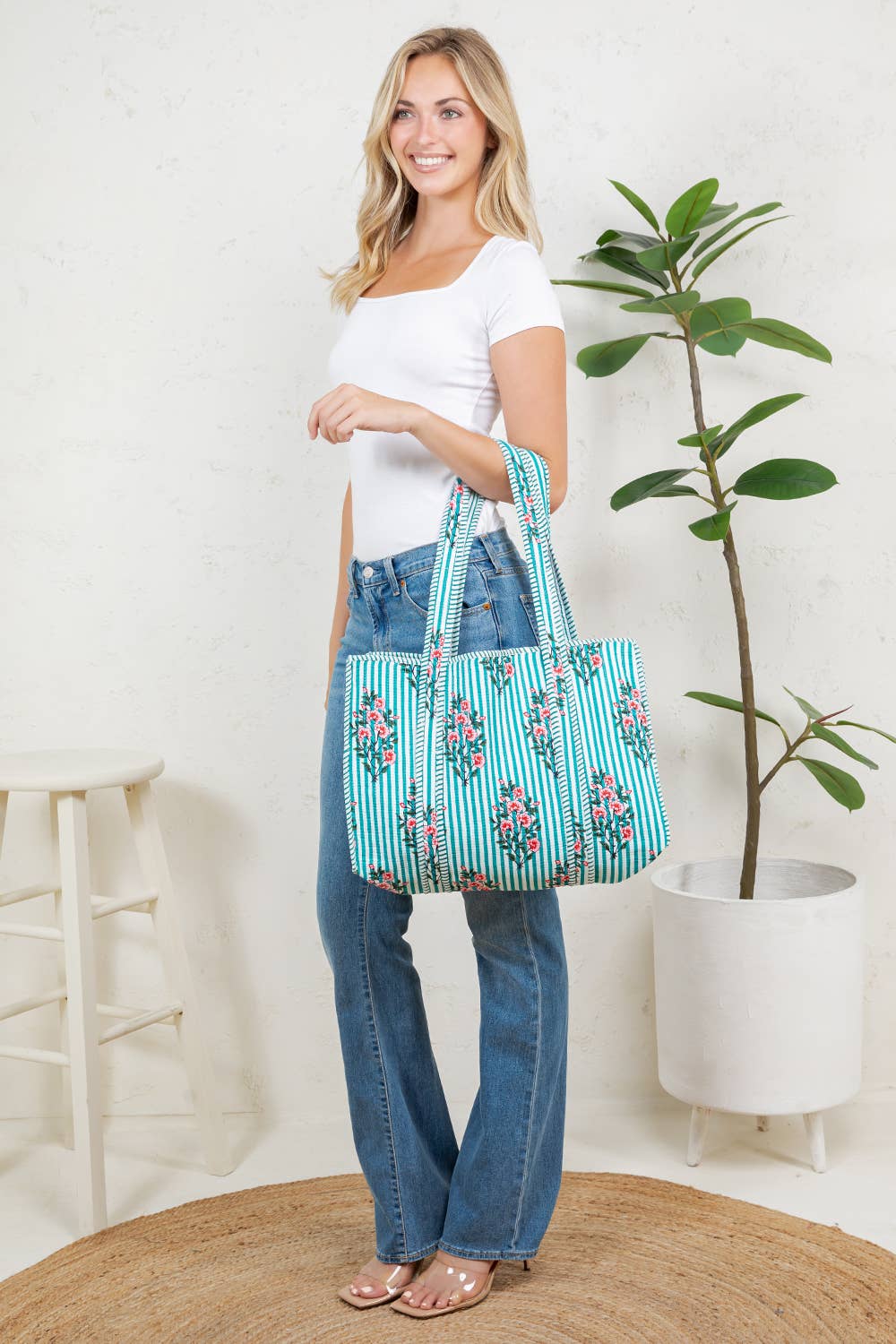 L.A. Soul Quilted Tote Bag